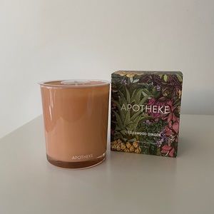Apotheke CEDARWOOD GINGER CANDLE * NEW*